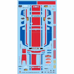 1/24 scale Fiat 131 Abarth 1977 Sanremo Rally Winner model kit