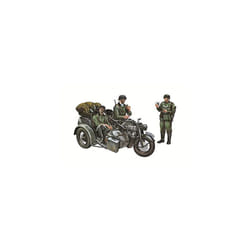 1/35 ZUNDAPP KS750 WITH SIDECAR # 317 - Plastic Model Kit