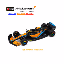 1/43 2023 F1 McLaren MCL60 #4 Lando Norris #81Oscar Piastri Racing Cars - 2022 F1MCL36 No.3
