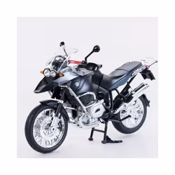 1/9 BMW R1200GS Cross-country Motorcycles Model Diecasts Metal Simulation - Grey