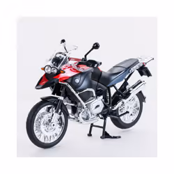 1/9 BMW R1200GS Cross-country Motorcycles Model Diecasts Metal Simulation - Red