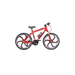 1:10 3D Mini Multi-color Alloy Mountain Racing Bicycle Rotatable Wheel Diecast Model Toy for Decoration Gift - K