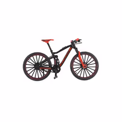 1:10 3D Mini Multi-color Alloy Mountain Racing Bicycle Rotatable Wheel Diecast Model Toy for Decoration Gift - O
