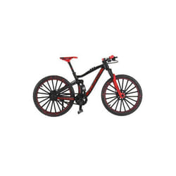 1:10 3D Mini Multi-color Alloy Mountain Racing Bicycle Rotatable Wheel Diecast Model Toy for Decoration Gift - O