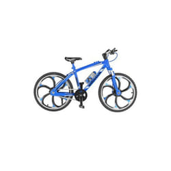 1:10 3D Mini Multi-color Alloy Mountain Racing Bicycle Rotatable Wheel Diecast Model Toy for Decoration Gift - G