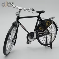 1:10 Diecast Bicycle Model Toys Simulation Retro Vintage Mens / Womens Bicycle For Collection Decorations