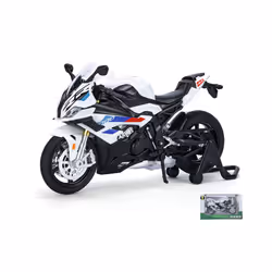 1:12 2023 S1000RR M Version Racing Motorcycle Model Diecast Alloy Metal - White retail box