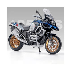 1:12 BMW R1250GS ADV Motorcycles Simulation Alloy Motorcycle Model Shock - Blue no box