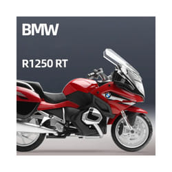 1:12 BMW R1250RT Motorcycles Simulation Alloy Motorcycle Model Shock Absorbers - Red no box