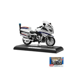 1:12 BMW R1250RT Motorcycles Simulation Alloy Motorcycle Model Shock Absorbers - Police White box