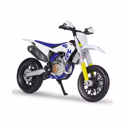 1:18 Husqvarna FS450 Supermoto Model Car Simulation Alloy Motorcycle Metal Toy Car Children's Toy Gift - FS450 Supermoto