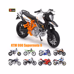 1:18 KTM 990 Supermoto R Rally  authorized simulation alloy motorcycle model toy car gift collectio - GSX-R1000 R 2021