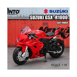 1:18 Yamaha YZF-R1 Motorcycle Alloy Car Model Children's Toy Car Die Cast Motorcycle Model - 1-18 GSX-R1000