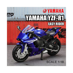 1:18 Yamaha YZF-R1 Motorcycle Alloy Car Model Children's Toy Car Die Cast Motorcycle Model - 1-18 YZF-R1