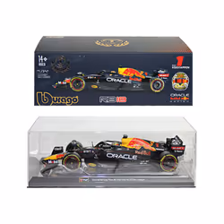 1:24 2022 F1 Red Bull RB18 #1 Verstappen Champion Gold Helmet #11 Perez - W14-44 Helmet