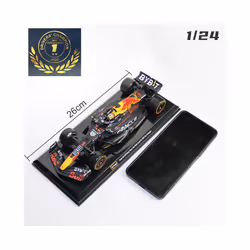 1:24 2022 F1 Red Bull RB18 #1 Verstappen Champion Gold Helmet #11 Perez - W14-63 Helmet