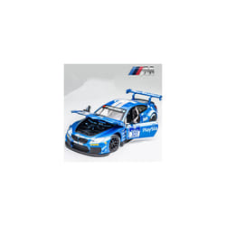 1:24 BMW M4 GT3 Alloy Sports Car Model Diecast Metal Toy Car Vehicles Model Simulation Sound and Light - M6 GT3 Blue