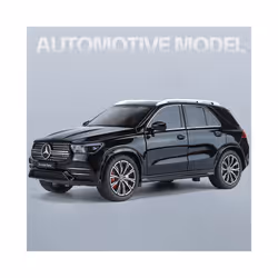 1:24 Benz GLE350 GLE SUV Alloy Model Car Toy Diecasts Metal Casting Sound and Light Car Toys For Children - Black
