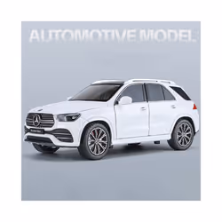 1:24 Benz GLE350 GLE SUV Alloy Model Car Toy Diecasts Metal Casting Sound and Light Car Toys For Children - White