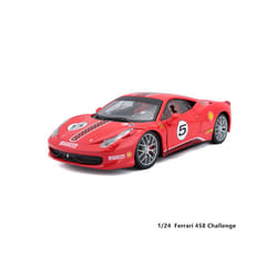 1:24  Ferrari 499P LMH FORMULA RACING 488 250GTO FXXK 458 Alloy Luxury Vehicle Diecast Cars Model Toy - 458 CHALLLENGE