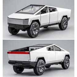 1:24 Tesla Cybertruck Pickup Truck Diecast Model Car Toy Sound & Light