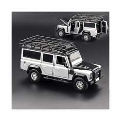 1:32 Defender 2010 Off-road Alloy Car Model Diecasts & Toy Vehicles Toy Cars For Children Collection - Silver