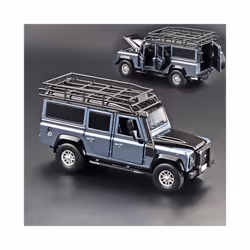 1:32 Defender 2010 Off-road Alloy Car Model Diecasts & Toy Vehicles Toy Cars For Children Collection - Blue