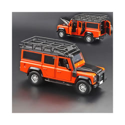 1:32 Defender 2010 Off-road Alloy Car Model Diecasts & Toy Vehicles Toy Cars For Children Collection - Orange