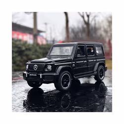 1:32 Benz G63 SUV Alloy Model Car Toy Diecasts Metal Casting Sound and Light Car Toys For Children Vehicle - Black
