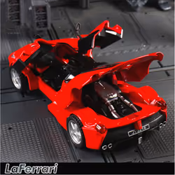 1:32 Ferrari Laferrari Car Diecast Model Detailed Sound&Light Kids Toy Xmas Gift