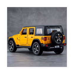 1:32 Jeeps Wrangler Rubicon Alloy Car Model Diecast Metal Off-road Vehicle High Simulation Sound Light - 32 Rubicon RED