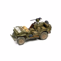 1:35 Scale Assembly Car Model World War II American Willys Jeep Model