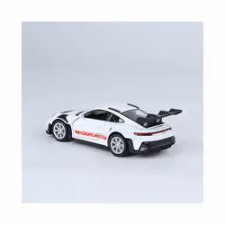 1:36 Porsche 911 GT3 RS Metal Sports Vehicles Supercar Fast Furious One Piece Car Toy Boy Diecast Auto - 36 Porsche white