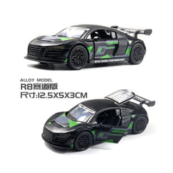 1:36 Diecast Alloy Car Model Children's Toy Car Open the door Decoration Cool Racing Car Boy toys Gift - Aohei Green