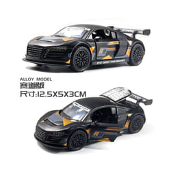 1:36 Diecast Alloy Car Model Children's Toy Car Open the door Decoration Cool Racing Car Boy toys Gift - Aohei orange