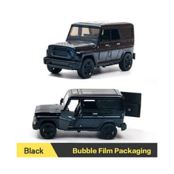 1:43 Alloy Vintage Diecast Car Model Classic Pull Back Car Model Miniature Vehicle Replica For Collection - OR Black