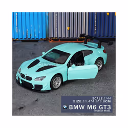 BMW M3 DTM Toyota Exquisite hanging model classic car static car model alloy die-casting car model - 1-44 BMW M6 GT3
