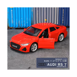 BMW M3 DTM Toyota Exquisite hanging model classic car static car model alloy die-casting car model - 1-43 Audi RS7