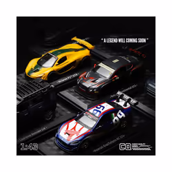 BMW Gulf Oil Station Shell Station McLaren Lamborghini Series Racing Alloy Car Model Toy Car - 1-43 Defender 110