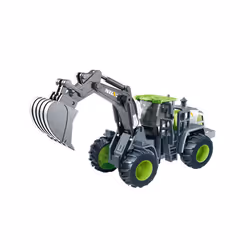 1: 50 Simulation Alloy Head Children's Engineering Vehicle Toy Excavator Crane Model Truck Car Toys - excavator