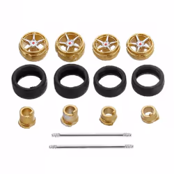 1:64 4 Model ModifiedCaps Diecasts Wheel Tire Rubber Vehicles General Model Of Car Change Accessories