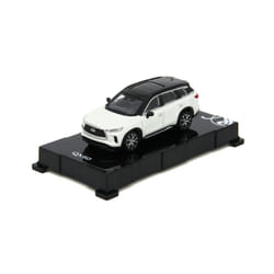 1:64 Scale Nissan Patrol 1998 Y61 Car Model 1:64 Metal Diecast Miniature Ariya X-trail Q50S Q70L QX70S - QX60 White
