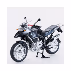 1:9 BMW R1200GS ADV Racing Motorcycles Simulation Alloy Motorcycle Model - Black no box