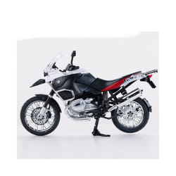 1:9 BMW R1200GS ADV Racing Motorcycles Simulation Alloy Motorcycle Model - White no box