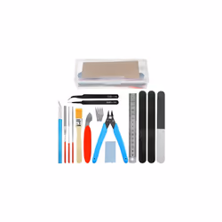 15 PCS Gundam Model Tools Kit Model Basic Tools Set Hobby Building Tools for Cars Airplanes Model Assemble