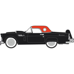 1956 Ford Thunderbird Raven Black/Fiesta Red