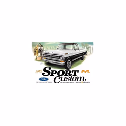 1972 Ford Sport Custom Pick-Up Moebius Model