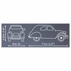1985 CitroÃ«n 2CV Dolly Building Set