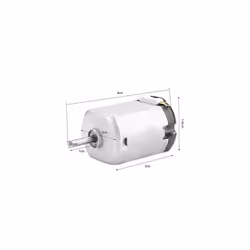 20 Pieces DC Mini Motor, Micro Electric Motor 130 Motor High Speed DC Motor 3V 15000RPM Small Motor for DIY Toys Scientific Experiments