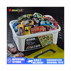20/30/50Pcs Mini Cars Set Inertia Pull Back Cars for Boys Plastic Vehicle Model Collection Toys Birthday - 20PCS